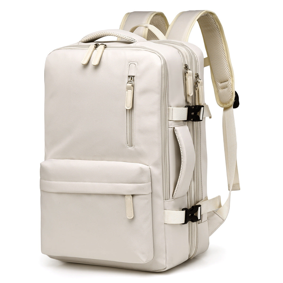 Macaron Color Expansion Backpack For Men And Women