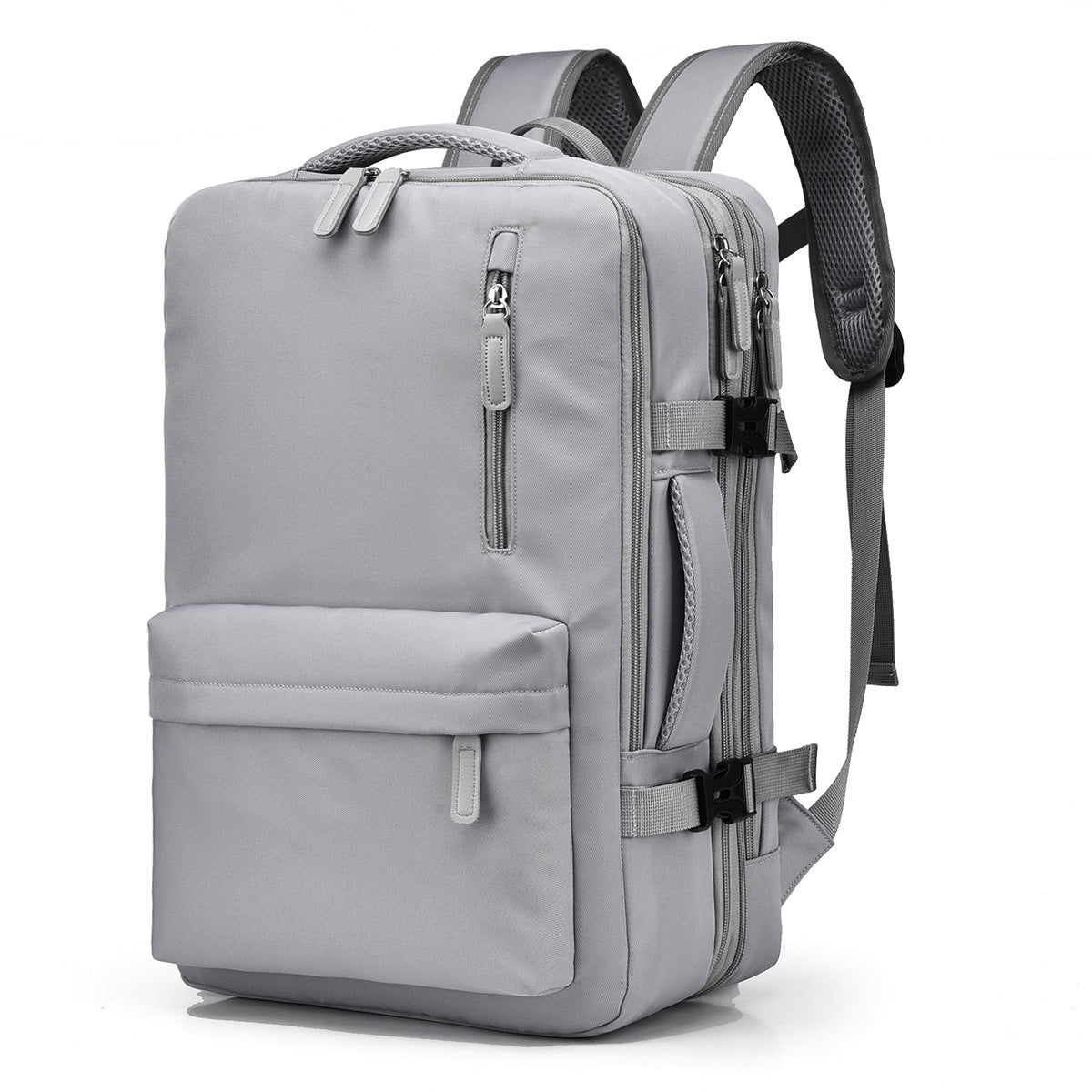 Macaron Color Expansion Backpack For Men And Women