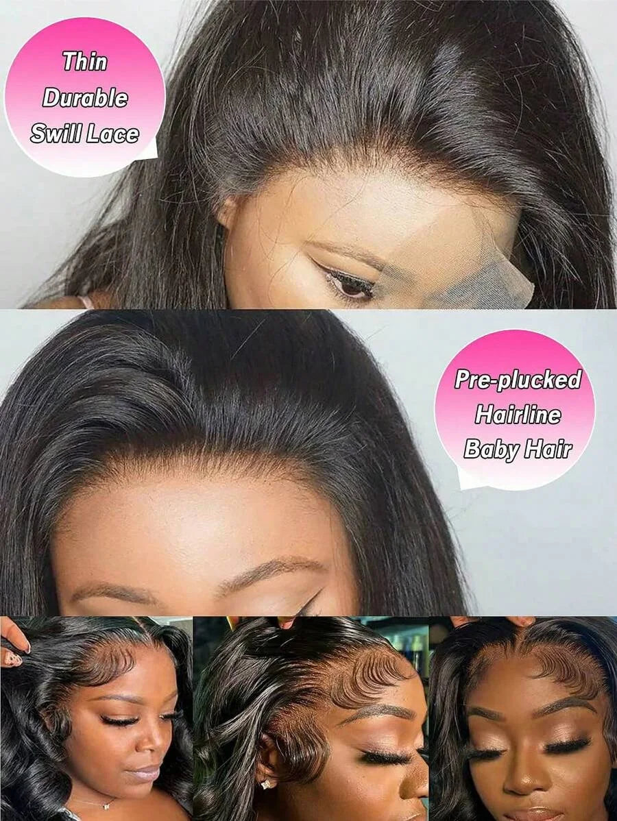 30 40 Inch Body Wave 13x6 Hd Lace Frontal Wigs High Density 13x4 Lace Front Wig Black Human Hair Women Brazilian Wigs On Sale
