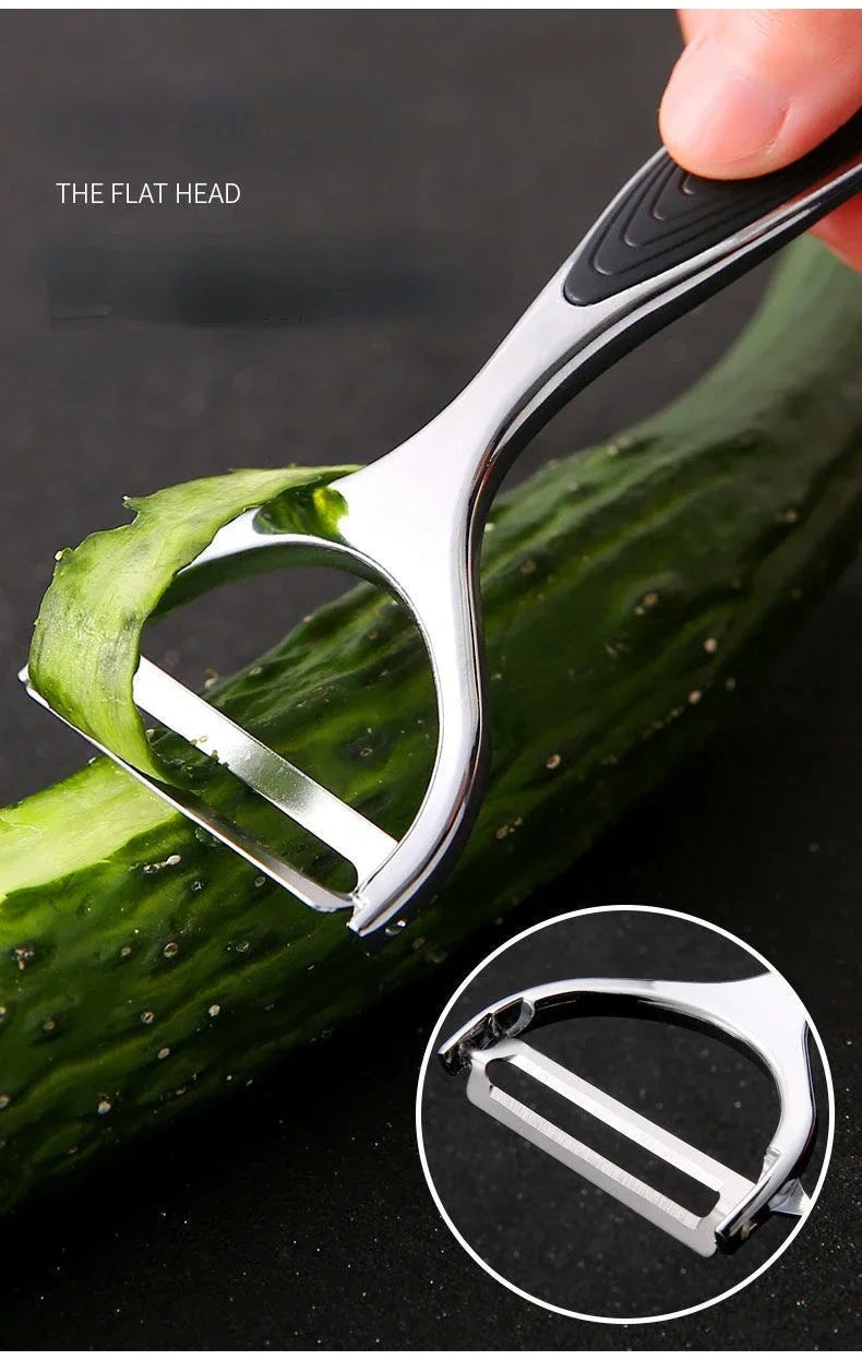 Multi-function Peeler Stainless Steel Vegetable Peeler Potato Peeler Carrot Grater Fruit Tools Kitchen Accessories
